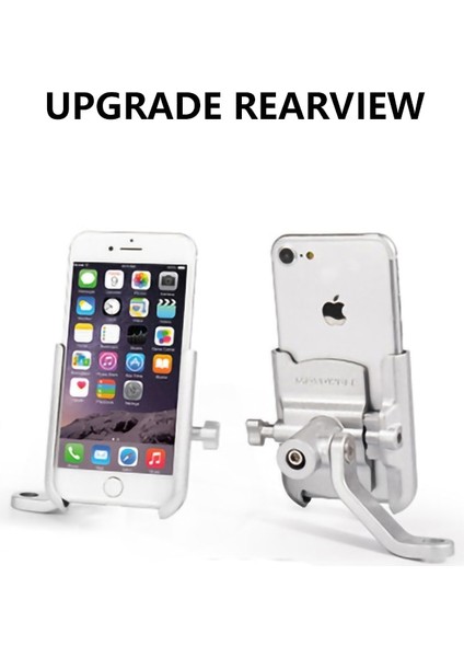 Gül Tarzı Smoyng Alüminyum Motosiklet Bisiklet Telefon Tutucu Standı Ayarlanabilir Moto Bisiklet Gidon Mi-6.ellphone Destek Dağı (Yurt Dışından)