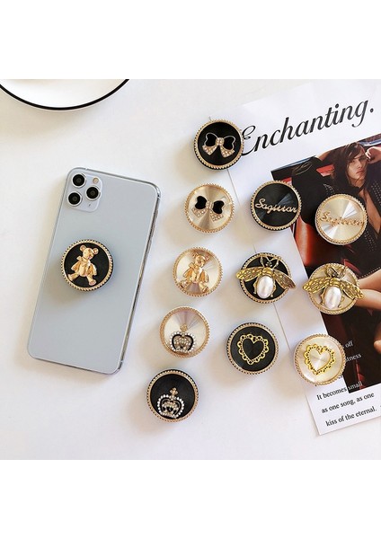 No.7 Tarzı Yeni Sevimli Ayı Braketi Katlanır Telefon Soketi Standı Tutucu Cep Telefonu Için IPHONE13 Kavrama Kasılma Braketi Telefon Aksesuarları (Yurt Dışından) modelleri