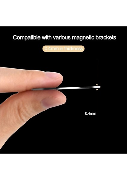 3 Adet Siyah 40X40 Tarzı Manyetik Metal Plaka Araç Telefonu Tutucu Evrensel Demir Levha Disk Sticker Montaj Cep Telefonu Cep Telefonu Için Mıknatıs Standı (Yurt Dışından) fırsatları