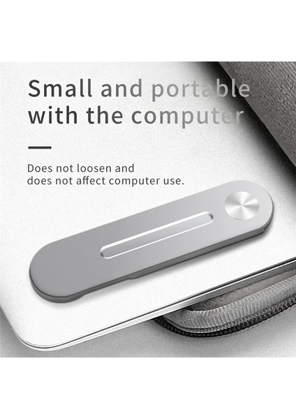 Gümüş Tarzı Lovebay Ekran Desteği Tutucu Dizüstü Bilgisayar Yan Montaj Bağlantı Tablet Braketi Çok Fonksiyonlu Braket Ayarlanabilir Cep Telefonu Tutucu (Yurt Dışından)