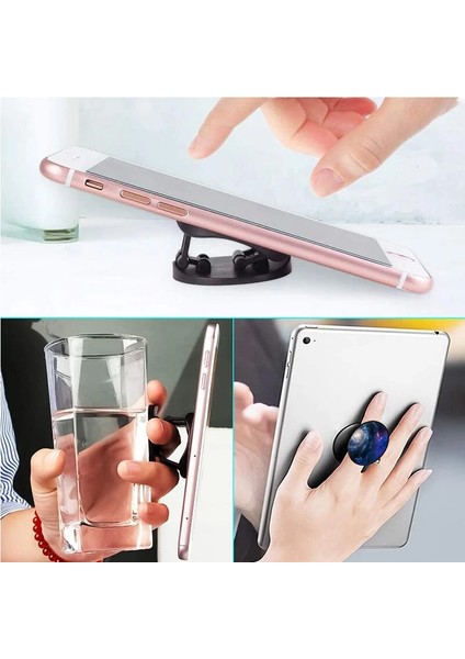 No.2 Tarzı Yeni Popüler Güzel Çiçek Telefon Tutucu Destek Smartphone Telefonlar ve Tabletler Için Telefon Tutucu Cep Soket Kavrama Standı Haşhaş (Yurt Dışından) fırsatları