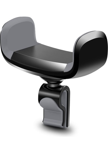 Siyah Gri Tarzı Arabada Telefon Için Araç Tutucu Havalandırma Klipsi Montajı Manyetik Cep Telefonu Yok Hole Derecesi Hücre Standı Desteği iPhone 11 x 7 (Yurt Dışından)