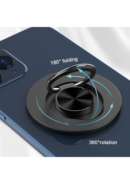 C Stili Taşınabilir Manyetik Taban iPhone 12 Pro Max 12 Pro Mini Soket Pedi Magsafe Için Parmak Kavramasız Telefon Zil Tutacağı (Yurt Dışından) indirimleri