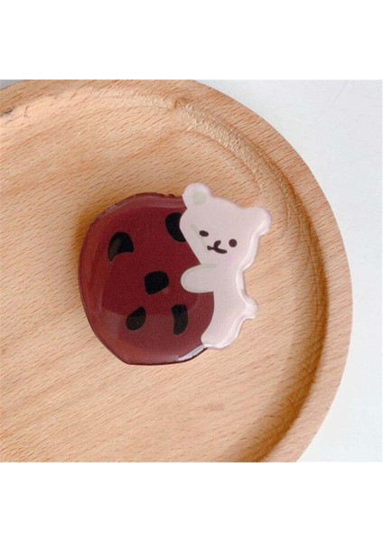 G Tarzı Meyve Ayı Kore Karikatür Genişleyen Cep Telefonu Tutucu Standı Kavrama Montaj Telefon Soketi Akıllı Telefon Cebi Masaüstü Stand Braketi (Yurt Dışından)