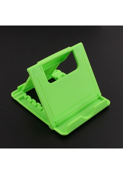 Yeşil Stil Cep Telefonu Masa Standı 7 Renk Telefon Tutucu Tripod Plastik Ayarlanabilir Katlanabilir Evrensel Kaymaz Telefon Masa Tutucu Standı (Yurt Dışından)