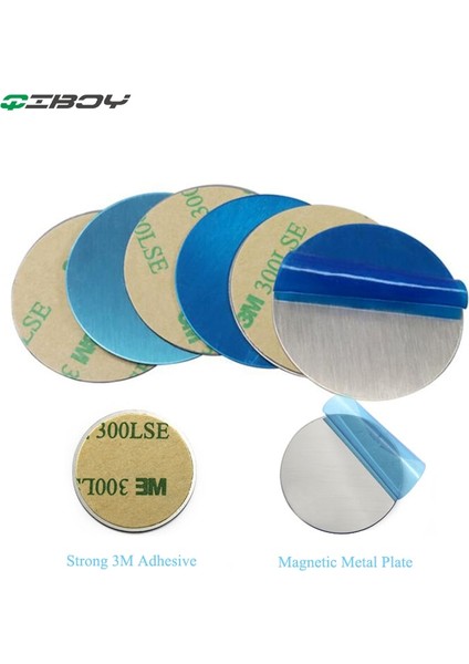 8 Adet Yuvarlak Stil 3m Metal Plaka Disk Demir Levha Mıknatıs Cep Cep Telefonu Tutucu Manyetik Disk Demir Araba Havalandırma Dağı Akıllı Telefon Standı (Yurt Dışından) fiyatları