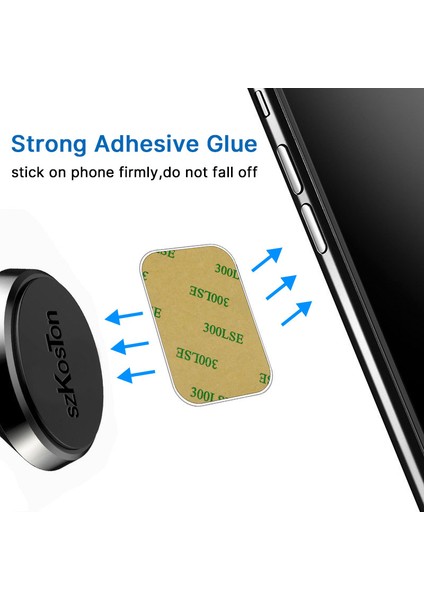 10 Adet 40MM Yuvarlak Stil Metal Plaka Disk Manyetik Araç Telefonu Tutucusu Için Demir Levha Etiket Mıknatıs Cep Telefonu Tutucu Araç Standı Montajı (Yurt Dışından) fiyatları