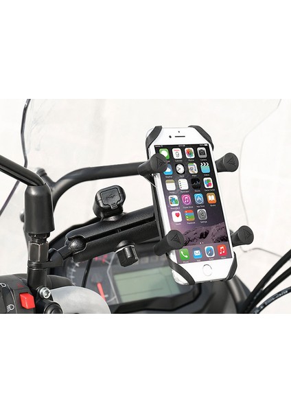 Gidon Şarj Stili Evrensel Motosiklet Cep Telefonu Tutucu Şarj Cihazı Alüminyum Bisiklet Telefon Standı Gps Montaj Braketi Desteği Akıllı Telefon (Yurt Dışından) indirimleri