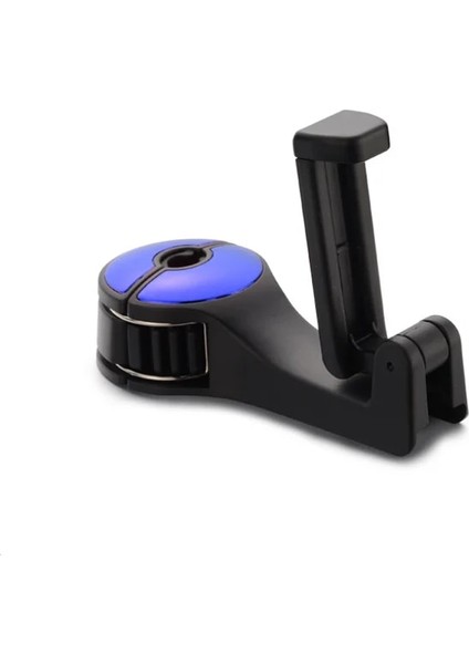 Mavi Stil Ykskr Ayarlanabilir Araba Kafalık Kancaları Mobil Standı Araç Telefonu Tutucu Çanta Çanta Ev Eşyaları Için Raptiye Koltuk Arka Askı Klipleri (Yurt Dışından)