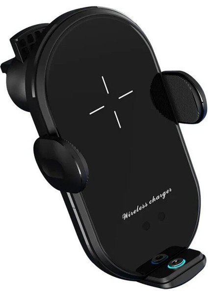 K Tarzı Dro Otomatik Sıkma 10W Araba Kablosuz Şarj Cihazı iPhone Android Kızılötesi Indüksiyon Qi Kablosuz Şarj Cihazı Araç Telefonu Tutacağı (Yurt Dışından)