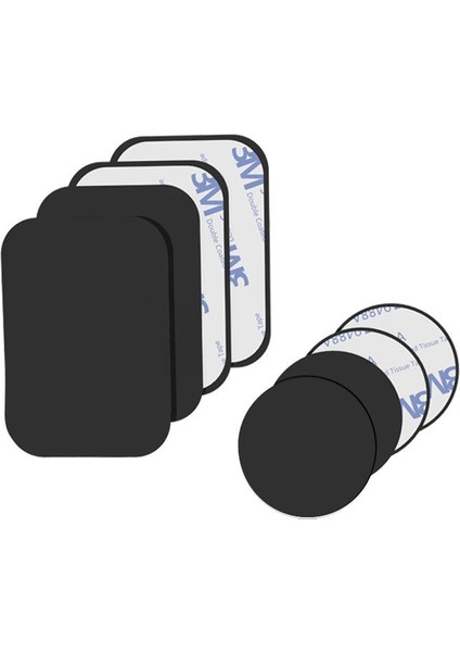 5 Adet Gümüş 35X35 Tarzı Manyetik Metal Plaka Araç Telefonu Tutucu Evrensel Demir Levha Disk Sticker Montaj Cep Telefonu IPhone Için Mıknatıs Standı (Yurt Dışından) indirimleri