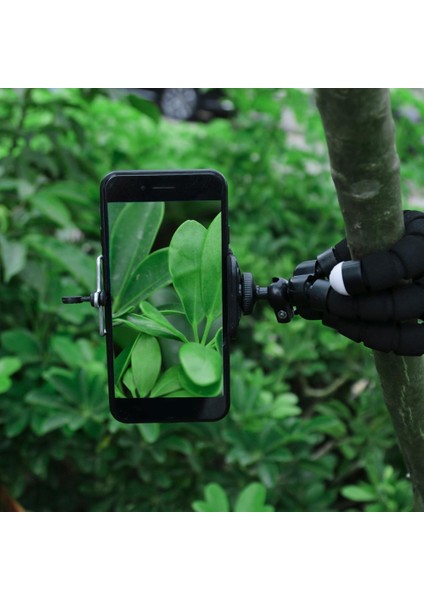 F Stili Cep Telefonu Tutucu Esnek Tripod Sünger Ahtapot Braketi Telefon Klipsi ile Kamera Selfie Monopod Akıllı Telefon Için Genişleyen Stand (Yurt Dışından)