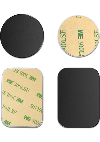 1 Adet Siyah Dikdörtgen Tarzı Anmone Araç Telefonu Tutucu Metal Plaka Disk Demir Sac Sticker iPhone Huawei Için Süper Ince Tutucu Mıknatıs Araba Standı Montaj (Yurt Dışından) modelleri