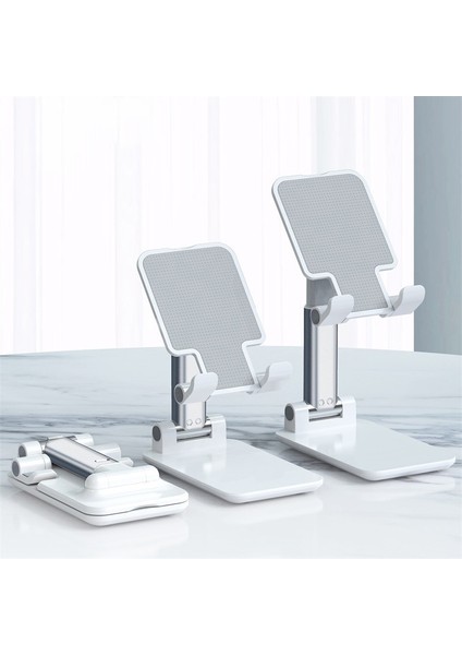 Yeşil Stil Evrensel Masaüstü Cep Telefonu Tutucu IPhone IPad Ayarlanabilir Tablet Için Standı Katlanabilir Masa Cep Telefonu Masa Standı Tutucu (Yurt Dışından)