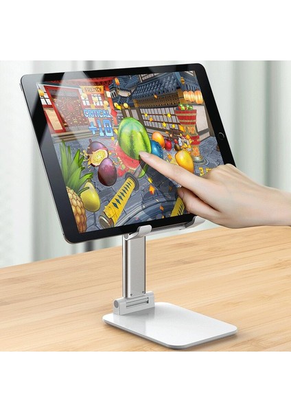 Yeşil Stil Evrensel Masaüstü Cep Telefonu Tutucu IPhone IPad Ayarlanabilir Tablet Için Standı Katlanabilir Masa Cep Telefonu Masa Standı Tutucu (Yurt Dışından)