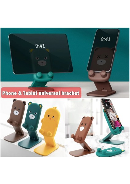 Domuz Tarzı Sevimli Karikatür Tutucu Katlanabilir Taşınabilir Cep Telefonu Standı Tablet Desteği Masaüstü Ahize iPad iphone Için Cep Telefonu Için Montaj (Yurt Dışından)