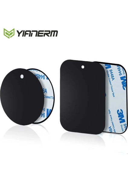 1 Dairesel Kare Stili Yianerm Orijinal Metal Plakalar Manyetik Araç Telefon Tutacağı Için Yapıştırıcılı Demir Levhalar Ekstra Ince Mıknatıs Araç Montaj Standı Için Kullanılır (Yurt Dışından) modelleri