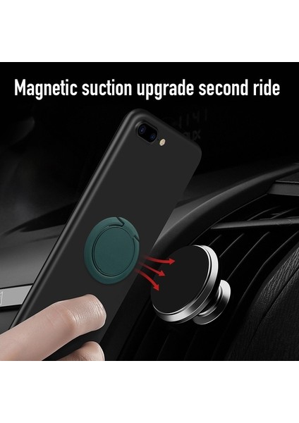 Koyu Yeşil Stil Lüks Metal Cep Telefonu Soket Tutucu Evrensel 360 Derece Döndürme Parmak Yüzük Tutucu Manyetik Araba Braketi Aksesuarları Standı (Yurt Dışından) fiyatları