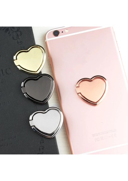 Altın Tarzı Cep Telefonu Parmak Yüzük gr Derece Dönebilen Aşk Sevimli Akıllı Telefon Standı Aşk Cuteholder Soket Metal Araba Montaj Standı (Yurt Dışından) fırsatları