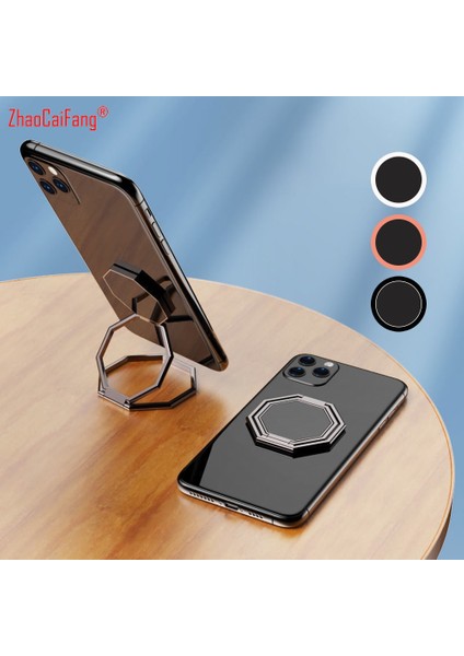 Siyah Stil Metal Çift Parmak Yüzük Braketi Cep Telefonu Tutacağı Tablet Için Katlanır Tembel Sadelik Uygun Yeni Tutucu Standı (Yurt Dışından) fiyatları