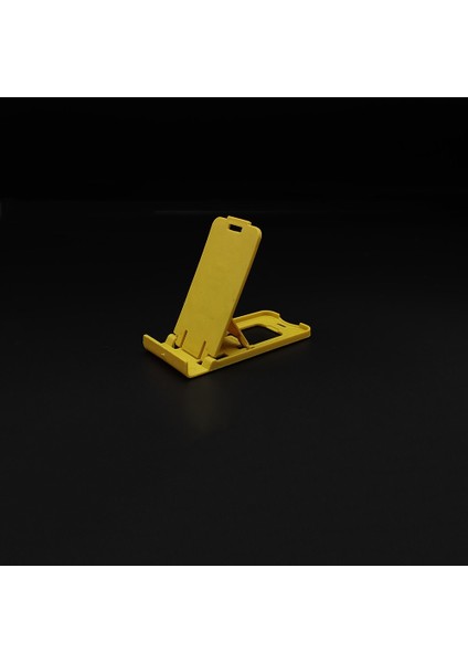 3-Sarı Stil Çok Renkli Cep Telefonu Tutucu Masaüstü Tablet Braketi Evrensel Ayarlanabilir Katlanabilir Telefon Cep Telefonu Aksesuarları Için Standı (Yurt Dışından)