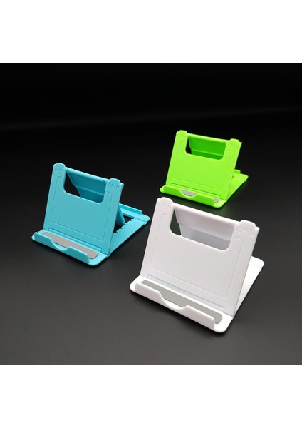 2-Pembe Tarzı Çok Renkli Cep Telefonu Tutucu Masaüstü Tablet Braketi Evrensel Ayarlanabilir Katlanabilir Telefon Cep Telefonu Aksesuarları Için Standı (Yurt Dışından) indirimleri