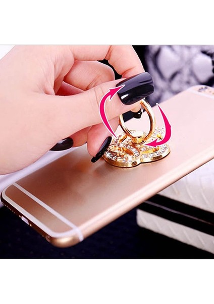 Bir Stil Cep Telefonu Zil Tutucu Telefon Hücresel Destek Aksesuarları Telefon Parmak Standı Cep Telefonları Için Tutucu Soket Yüzük Tutucu (Yurt Dışından) fırsatları