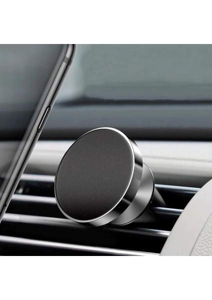 Siyah Stil Evrensel 360 Derece Dönen Araba Manyetik Tutucu Oto Cep Telefonu Hava Firar Dağıemme Desteği Stand Braketi Araba Iç (Yurt Dışından) fiyatları