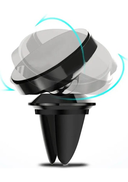 Siyah Stil Evrensel 360 Derece Dönen Araba Manyetik Tutucu Oto Cep Telefonu Hava Firar Dağıemme Desteği Stand Braketi Araba Iç (Yurt Dışından) fırsatları