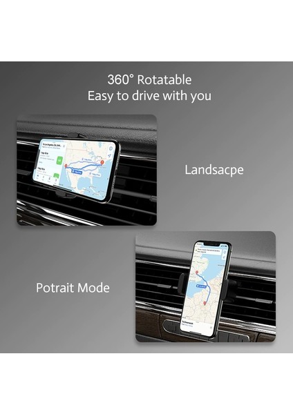 Araç Telefonu Tutucu iPhone Akıllı Telefon Hava Firar Dağı cl Döndürme Evrensel Destek Telefon Voiture Soporte Movil (Yurt Dışından) modelleri