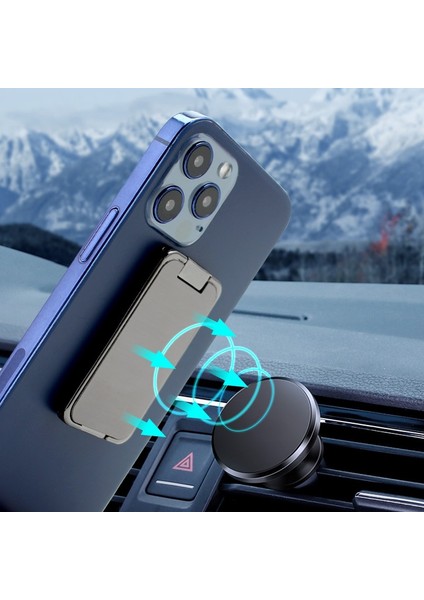 A60-ALTIN Tarzı Katlanabilir Cep Telefonu Tutucu Halka Toka Geri Çekilebilir Masaüstü Cep Telefonu Standları Araba Manyetik Mobil Destek Telefonu Aksesuarları (Yurt Dışından) modelleri