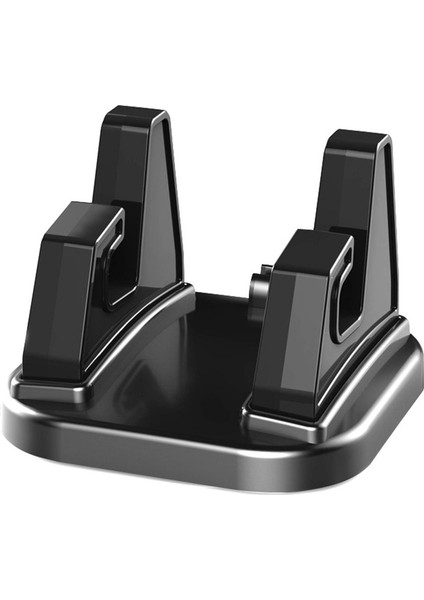 Siyah Stil 360 Derece Araç Telefonu Tutucu Yumuşak Silikon Kaymaz Mat Cep Telefonu Montaj Araba Gps Pano Braketi Için Standları 6*6*4.5 cm (Yurt Dışından)