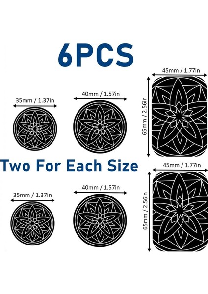 6 Adet Tarzı Evrensel Metal Plaka Manyetik Araç Telefonu Tutucu Standı Ince Etiket Disk Mıknatıs Plakası Demir Levhalar Araç Montaj Akıllı Telefon Için (Yurt Dışından)