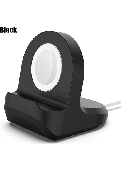 Siyah Stil Apple Watch Serisi Için Tutucu Stand Komidin Kaleci Kaymaz Silikon Ev Şarj Dock Istasyonu Iwatch Için Şarj (Yurt Dışından) fiyatları
