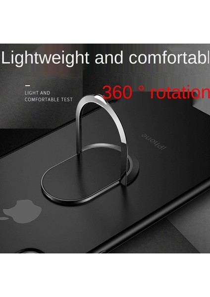 Siyah Stil Gerçekten Ultra-Ince Obile Telefon Hole Dönen Manyetik Halka Arabaya Monte Yaratıcı Telefon Metal Halka Toka Standı Tutucu (Yurt Dışından) fiyatları