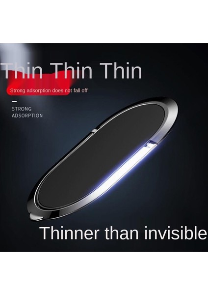 Siyah Stil Gerçekten Ultra-Ince Obile Telefon Hole Dönen Manyetik Halka Arabaya Monte Yaratıcı Telefon Metal Halka Toka Standı Tutucu (Yurt Dışından) fırsatları