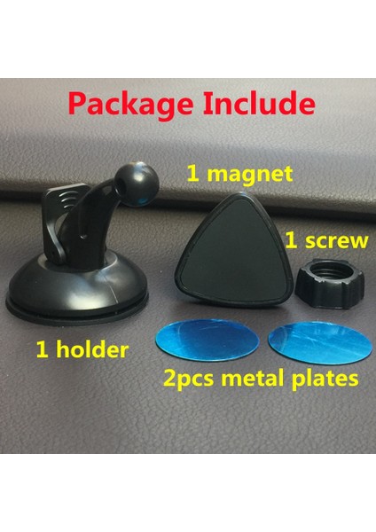 Sadece Bir Stili Yönet Mıknatıs Pano Araç Telefonu Tutucu Ön Cam Araba Standı Montaj Desteği 360 Dönebilen Gps Güçlü Yapışkan Vantuz Araba Tutucu (Yurt Dışından) fırsatları