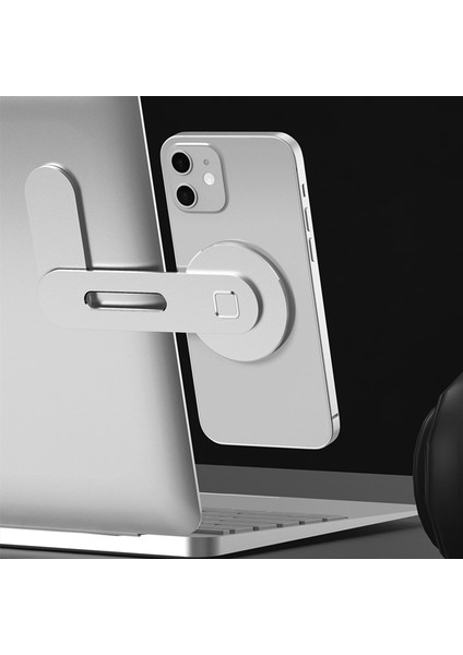 IP13PROMAXCASE Combo Stili iPhone Serisi Için Dizüstü Cep Telefonu Montajı, Katlanabilir Metal Yapıştırma Tabanı Ofis Monitörü Manyetik Tutucu Cep Telefonuna Uyarlama (Yurt Dışından) fiyatları