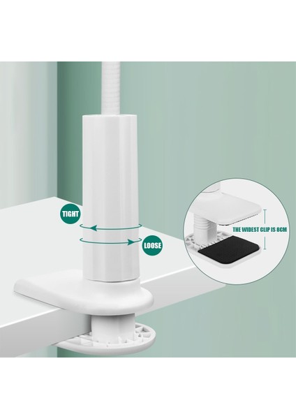 Stil B Siyah Stil Esnek Cep Telefonu Tutacağı Yatak Mobil Standı Masaüstü Braketi Dağı Taşınabilir Cep Telefonu Desteği 75CM Telefon Tutacağı (Yurt Dışından) modelleri