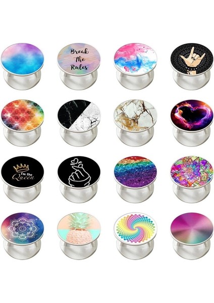 A1160 Stili Telefon Tutucu Araba Yuvarlak Moda Hava Kesesi Telefon Tutucu Genişleyen Stand Grip Mount Katlanabilir Telefon Tutucu Parmak Telefon Tutucu Soket (Yurt Dışından) fiyatları