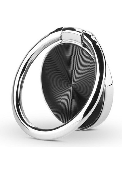 Gümüş Tarzı Evrensel 360°+180° Dönen Telefon Zil Tutucu Telefon Hücresel Destek Aksesuarları Telefon Parmak Standı Tutucu Araç Tutucu (Yurt Dışından) indirimleri