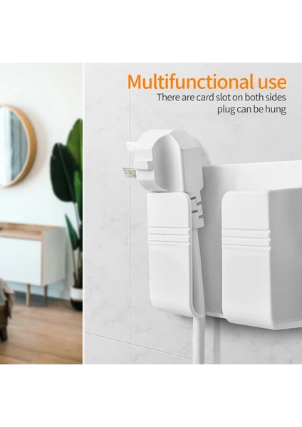 Sarı Stil Fonken Duvar Telefon Tutucu Duvar Şarj Saklama Kutusu Duvara Monte Organizatör Cep Telefonu Asılı Standı Şarj Kancası Telefon Braketi (Yurt Dışından) fırsatları