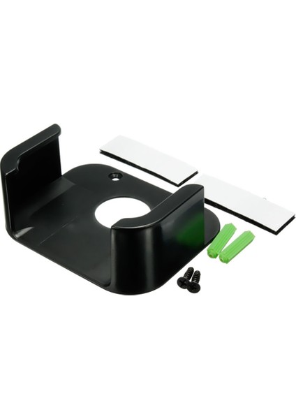 1 Adet Sabit Destek Yerleşik Raf Braketi Apple Tv Medya Oynatıcı Cep Telefonu Tutucular ve Stand Için Duvardaki Koruyucu Beşik (Yurt Dışından)