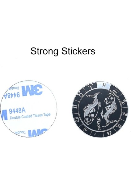 Altın Tarzı 40MM Büyük Ultra Ince Lazer Gravür Zodyak Işaretleri Telefonlar Için Metal Plakalar Manyetik Araç Telefonu Tutucu Metal Plaka Çıkartmaları (Yurt Dışından) fırsatları