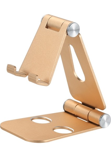 Pembe Tarzı Masaüstü Cep Telefonu Tutucu Standı, Beşik, Dock, Telefon ve Tablet Tutucu, Alüminyum Ayarlanabilir Masaüstü Standı (Yurt Dışından)