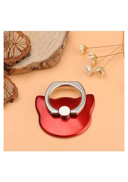 No.6 Tarzı Derece Fare Şekli Parmak Yüzük Soketi Cep Telefonu Tutacağı iPhone Için Oneplus Soketi Için Stand Tüm Smfor Telefonları Için (Yurt Dışından)