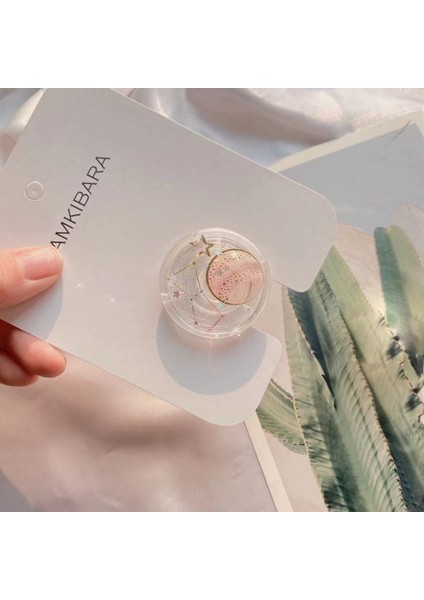 Safir Tarzı Şeffaf Yıldızlı Gökyüzü Gezegen Teleskopik Katlanır Standı Mobil Masaüstü Standı Teleskopik Standı Yuvarlak Cep Telefonu Braketi Standı (Yurt Dışından) fiyatları