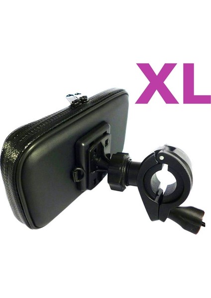 Siyah Xl Stili Bisiklet Motosiklet Telefon Tutucu Stand W Yükseltme Su Geçirmez Kılıf Çanta iPhone 12 Için Pro Max Bisiklet Gidon Montajı Suporte Celular (Yurt Dışından) fiyatları
