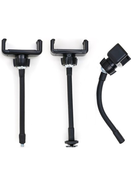 No.1 Tarzı Telefon Tripod Monopod Cep Cep Telefonu Smartphone Için Taşınabilir Hortum Klipsi Standı Canlı Yayın Telefonları Kelepçe Tutucu Halka Işık (Yurt Dışından)