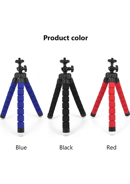 F Stili Cep Telefonu Tutucu Esnek Ahtapot Tripod Kamera Selfie Standı Monopod Desteği Telefon iPhone Için Fotoğraf Uzaktan Kumanda Tripod (Yurt Dışından)